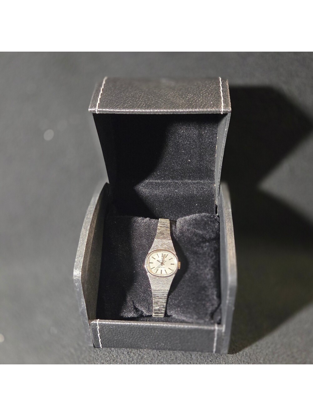 Vintage Hamilton Electronic Women's Wristwatch – 10k White RGP